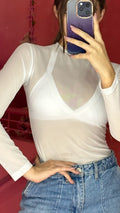 Blusa Transparente