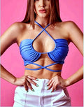 Croptop Azul